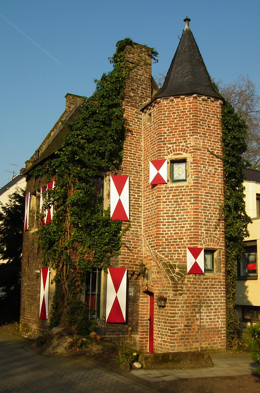 Pesthaus in Xanten, 1591 (Quelle: Dießenbacher Informationsmedien)