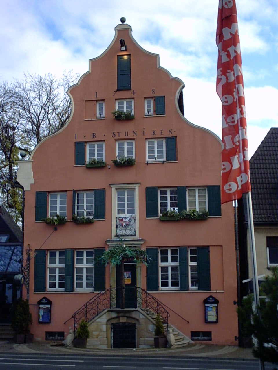 Stunikenhaus in Hamm: Der Brandmeister Stuniken ist Namensgeber für das Haus und den Stunikenmarkt (Quelle: Wikipedia, gemeinfrei)