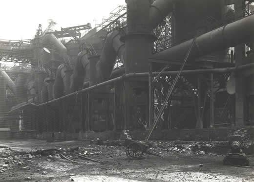 Abb. 18: Bombenangriff 1940, Quelle: Stadtarchiv Duisburg