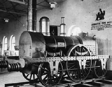Abbildung 1: Erste Lokomotive für das Ruhrgebiet. Erbaut von der Hüttengewerkschaft JHH 1839,Haniel Archiv